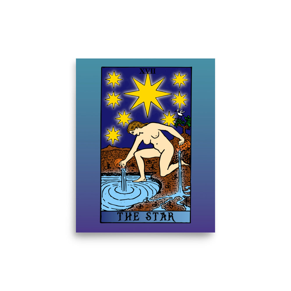 The Star Tarot Card Framed Print