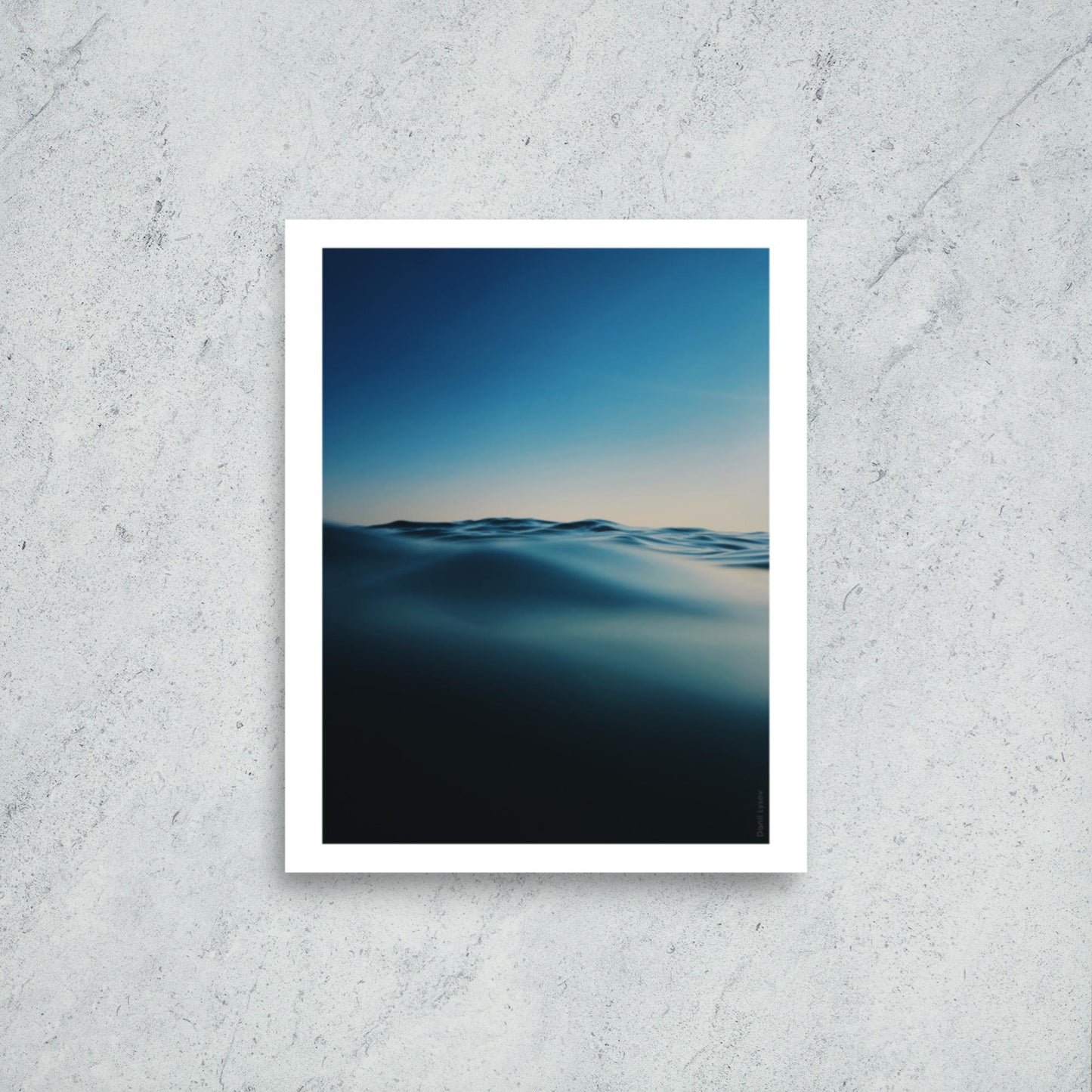 Calm Waves Framed Print