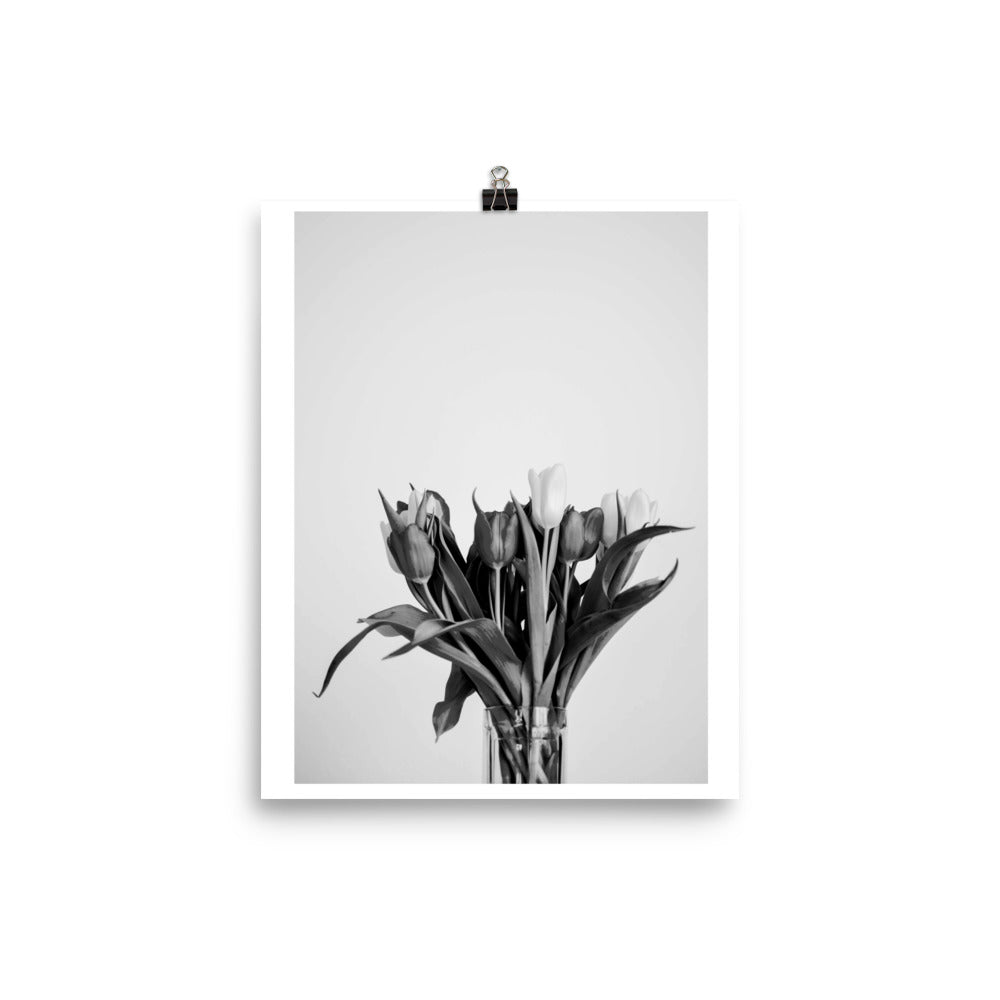 Minimalist Floral Art Poster Print