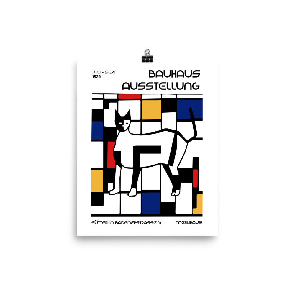 Bauhaus Austellung Poster Print