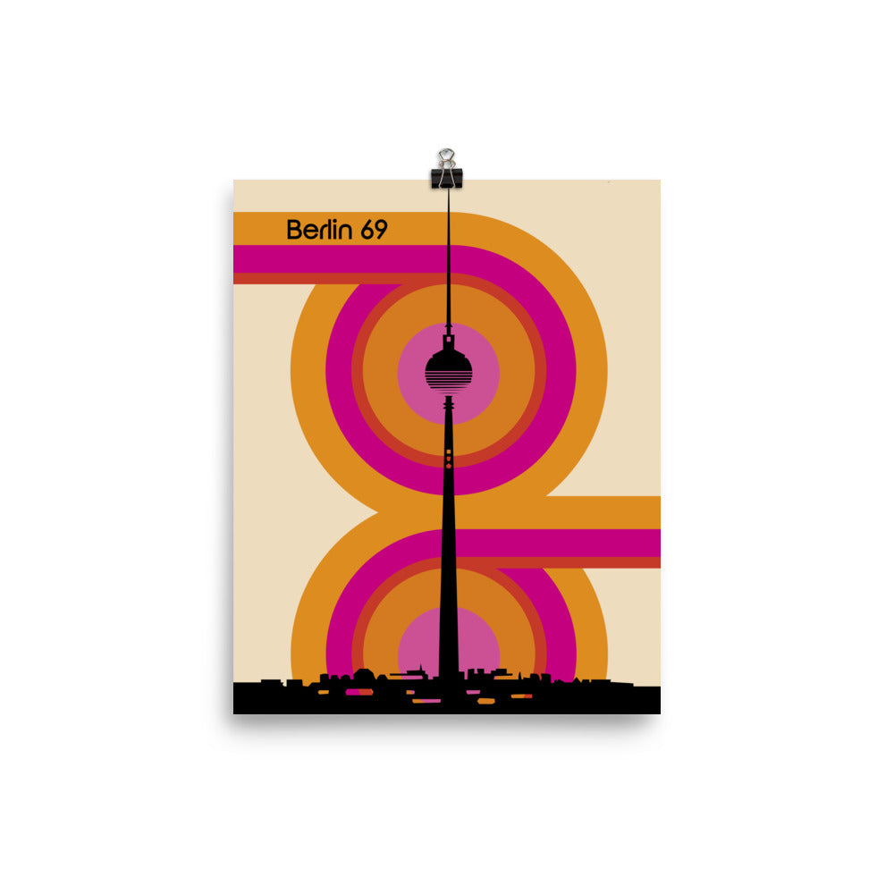 Bauhaus Berlin Poster Print