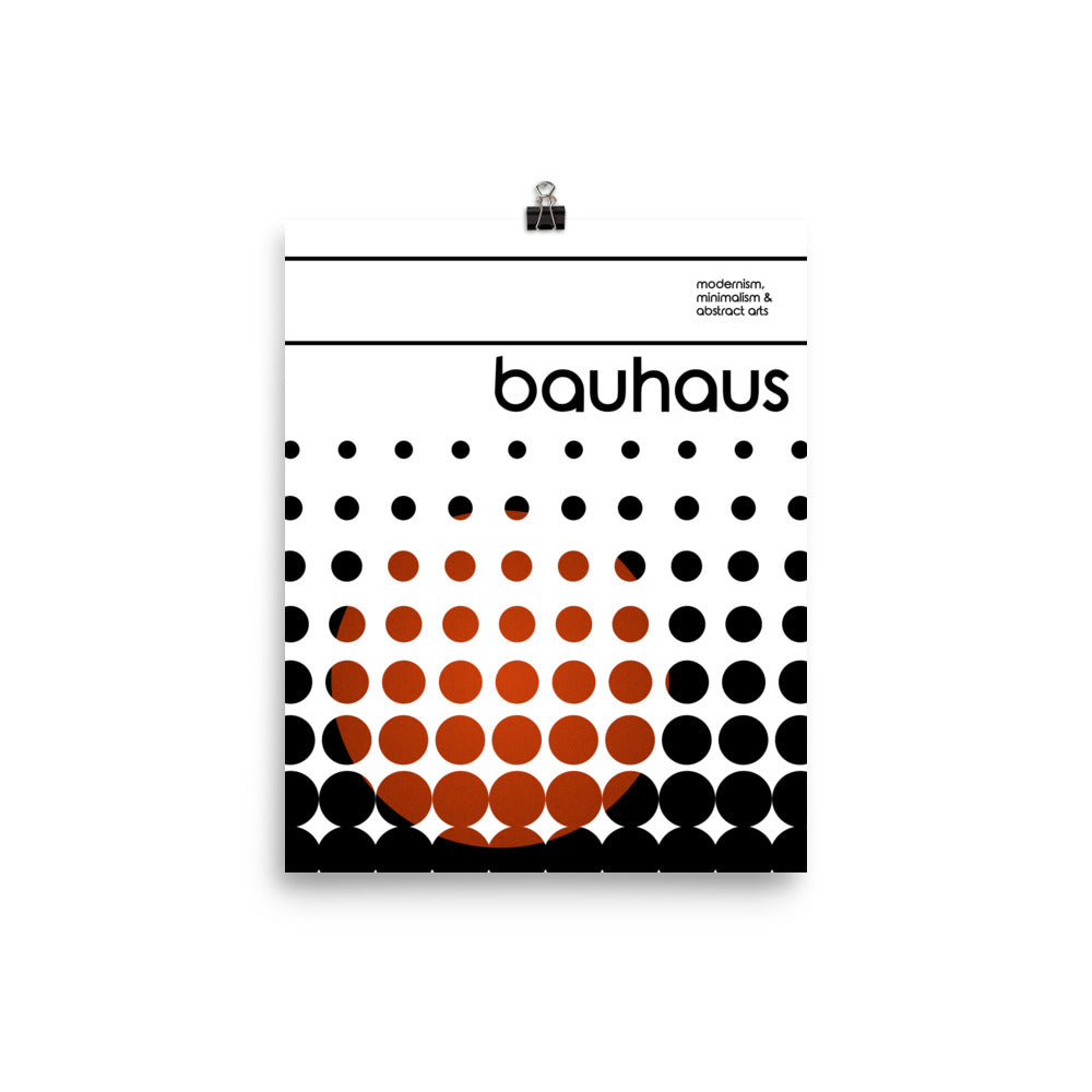 Bauhaus Transient Poster Print