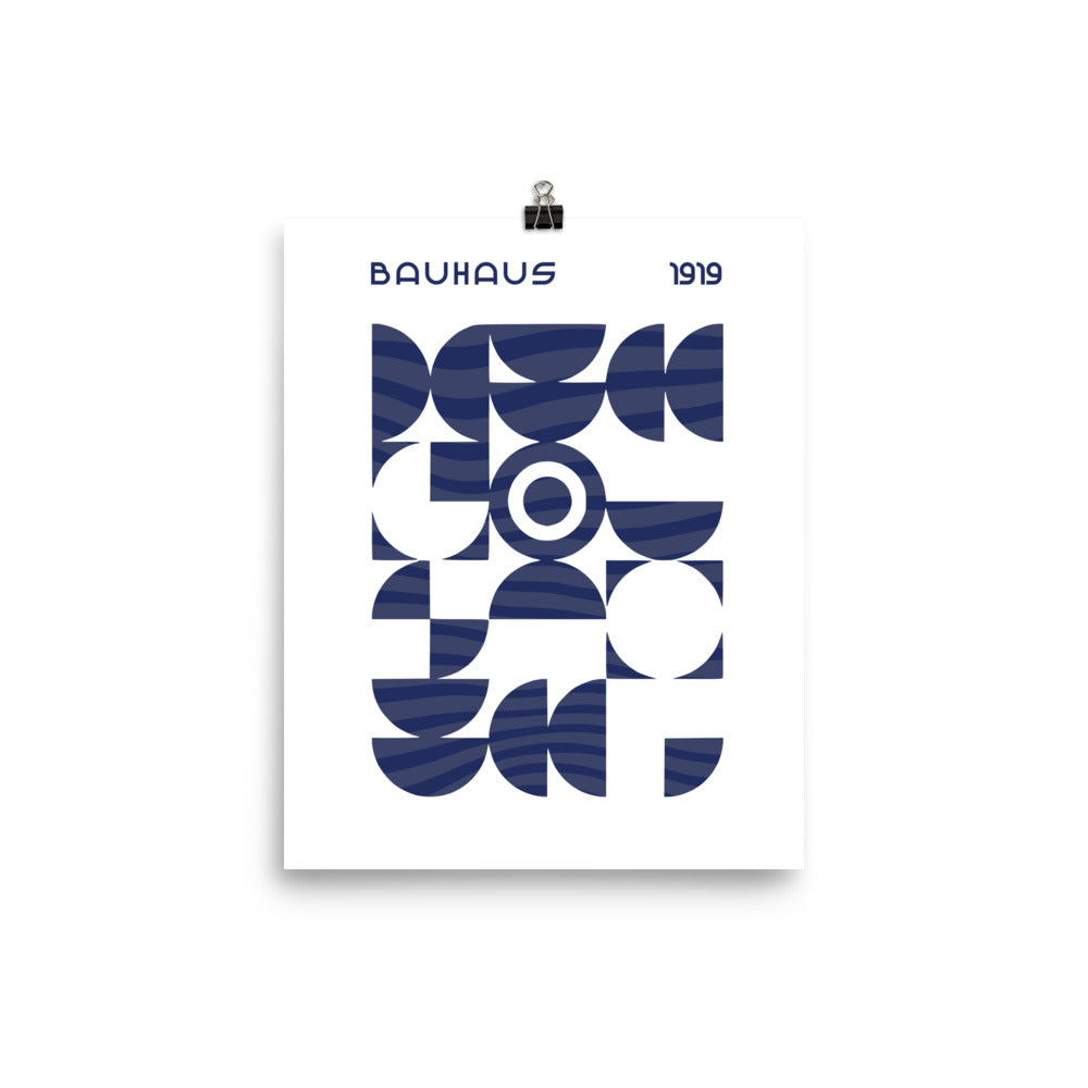 Buahaus Geometric Abstraction Poster Print