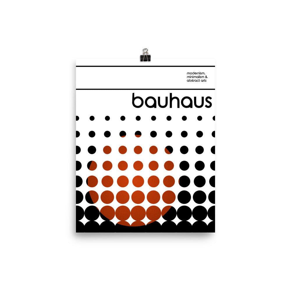 Bauhaus Transient Framed Print