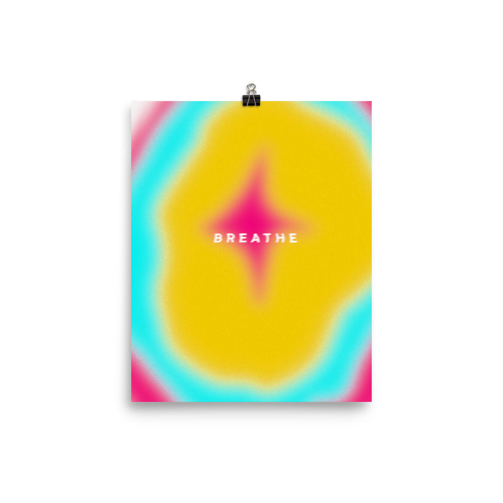 Breathe Poster Print