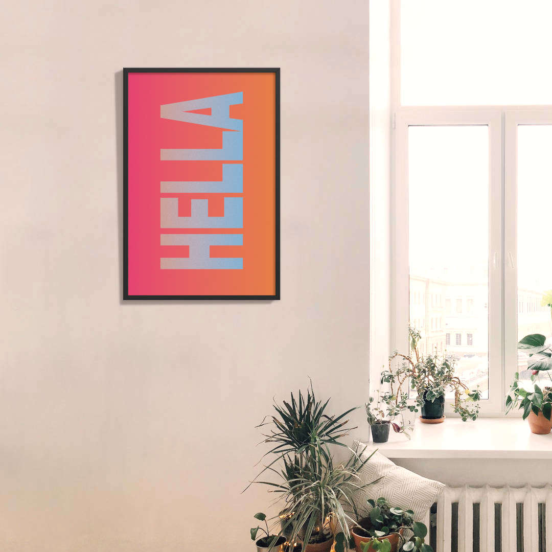 HELLA Poster Print