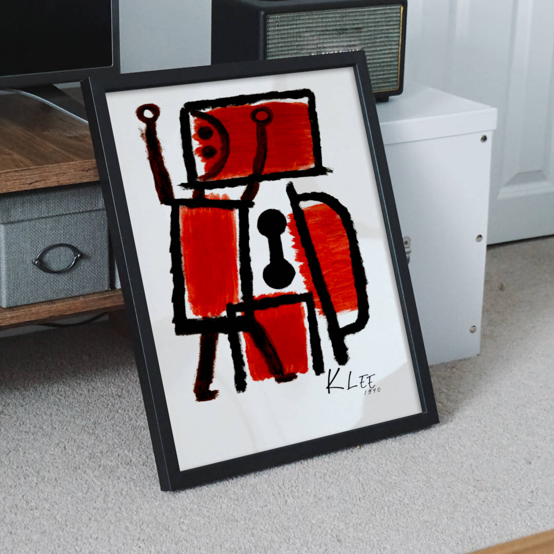 Paul Klee - Locksmith wall art Print