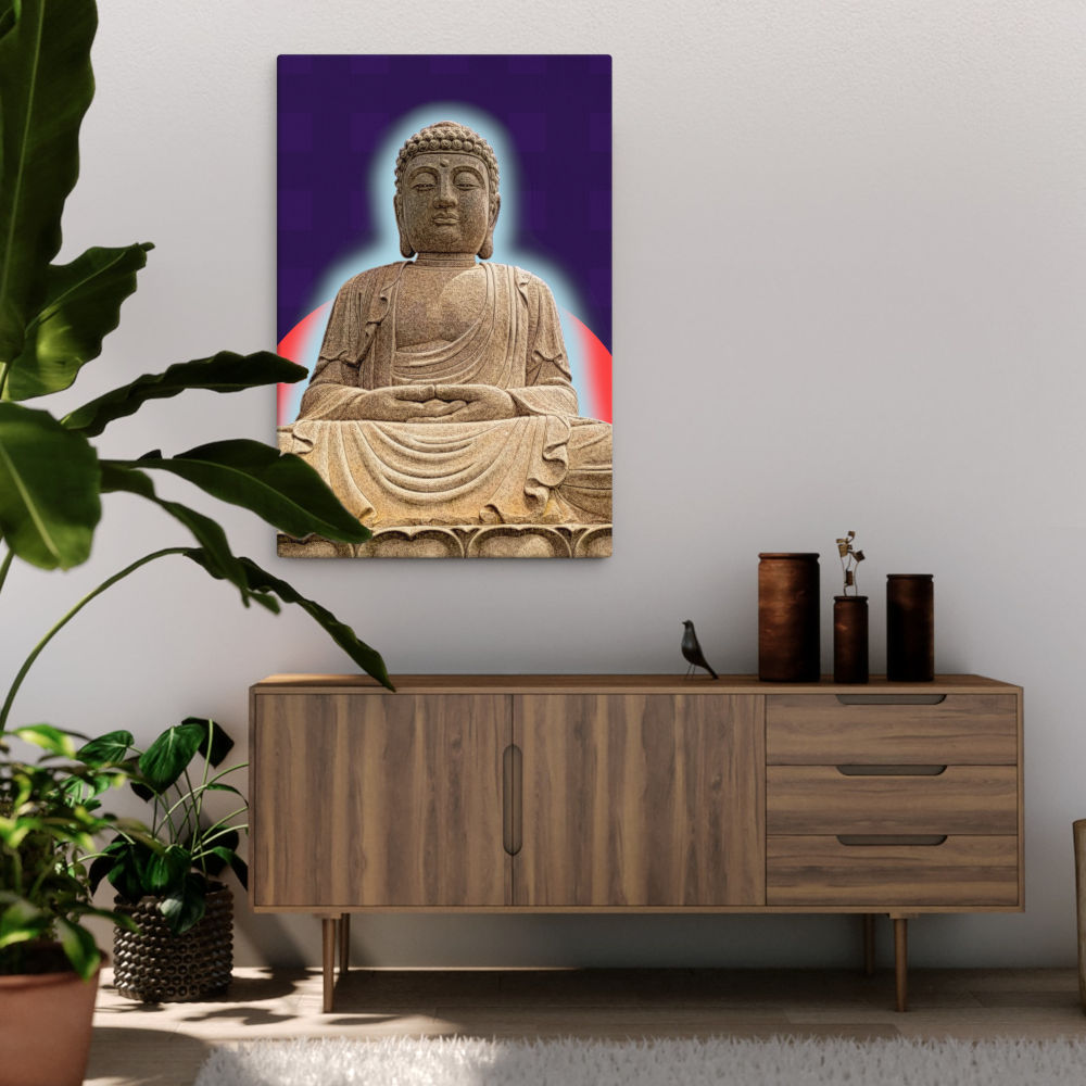 Mindfulness Buddha Canvas Print