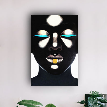 abstract canvas print for living room 