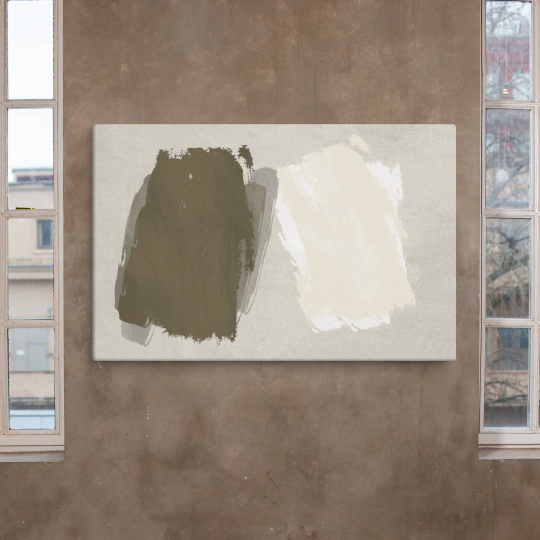 Organic Abstract Canvas Art