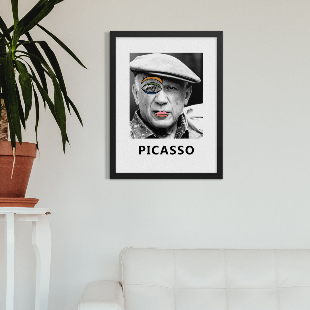 Pablo Picasso A Portrait Framed Print