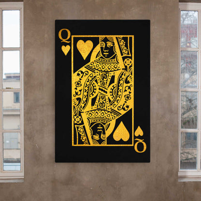 Queen of Hearts Canvas