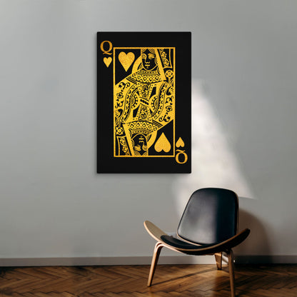 Queen of Hearts Canvas