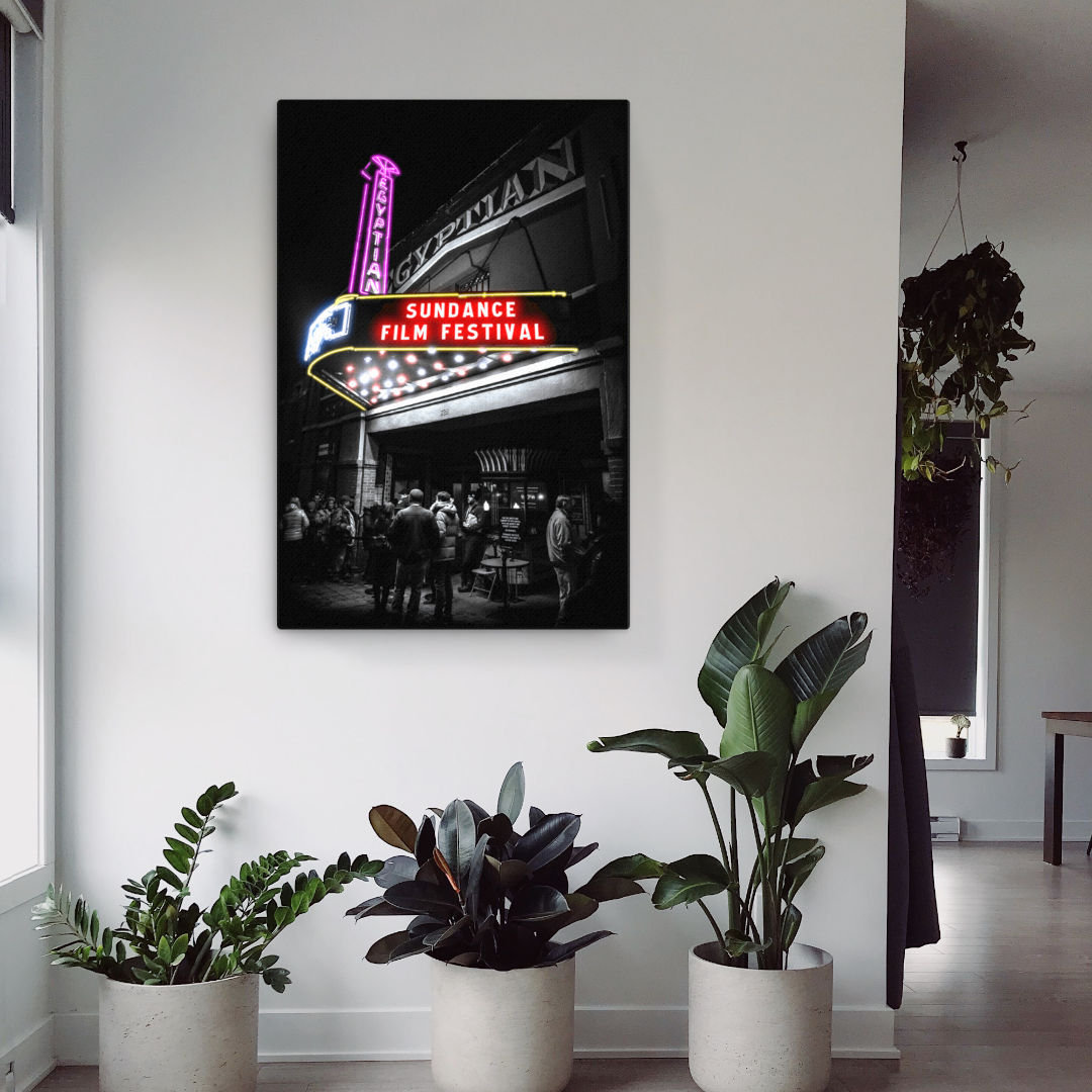 Sundance Film Festival Canvas Print on wall