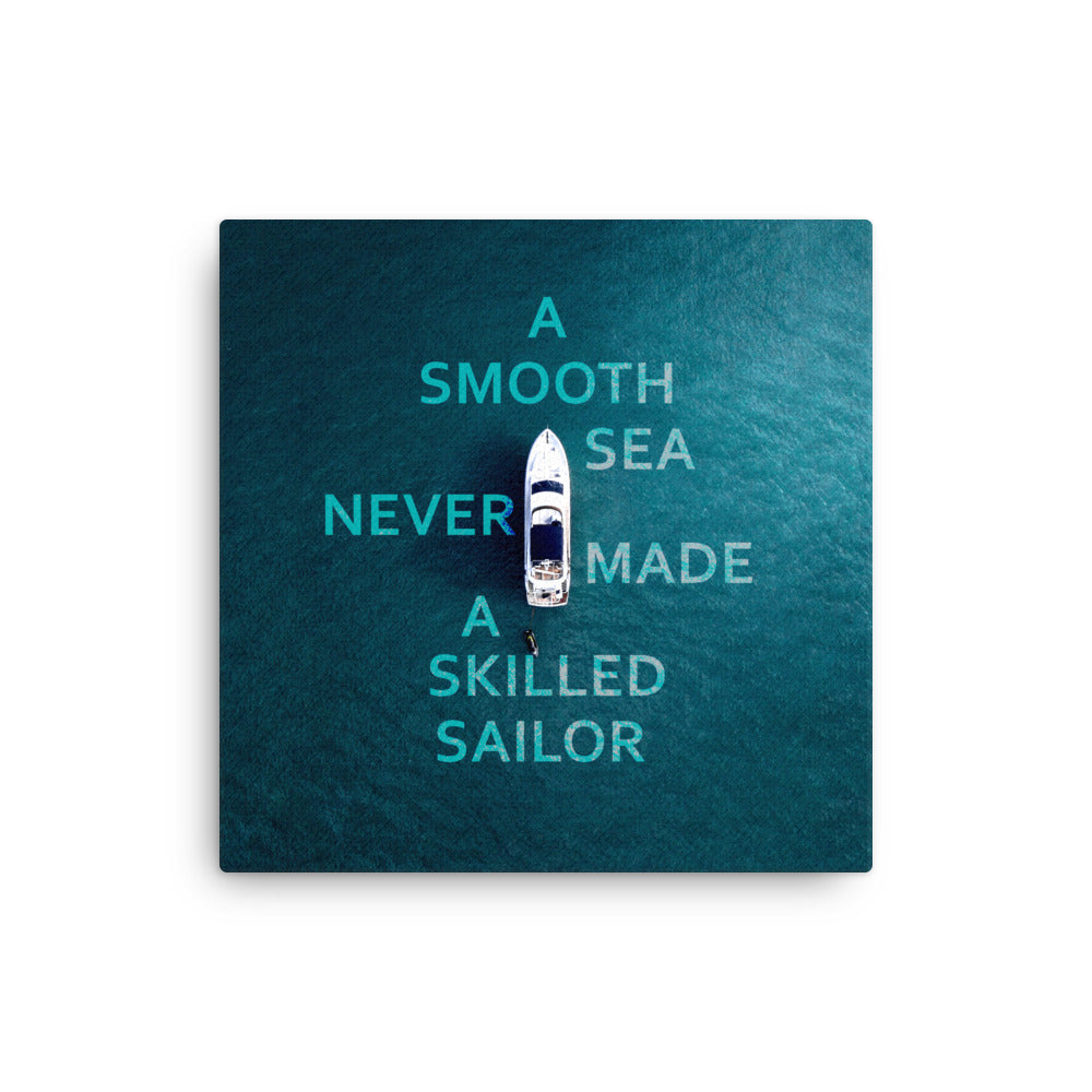 A Skilled Sailor Canvas Print