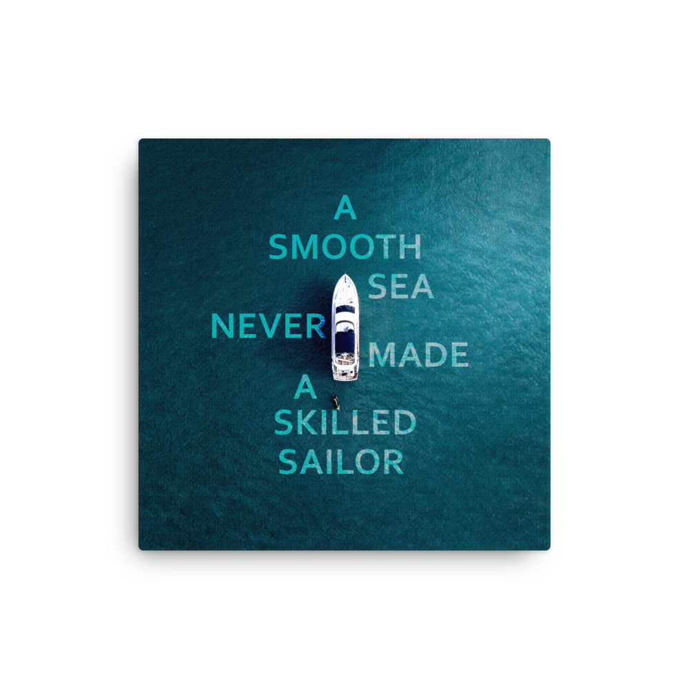 A Skilled Sailor Canvas Print