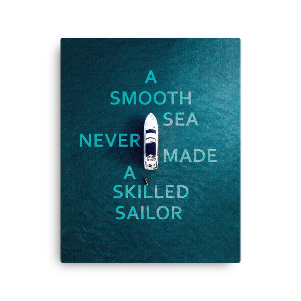 A Skilled Sailor Canvas Print