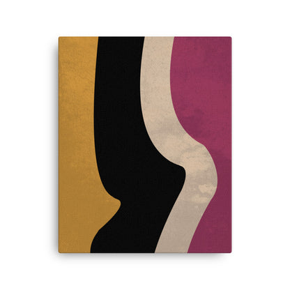The Abstract Arches Canvas Print