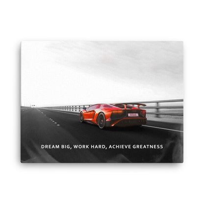 Dream Car Canvas Print