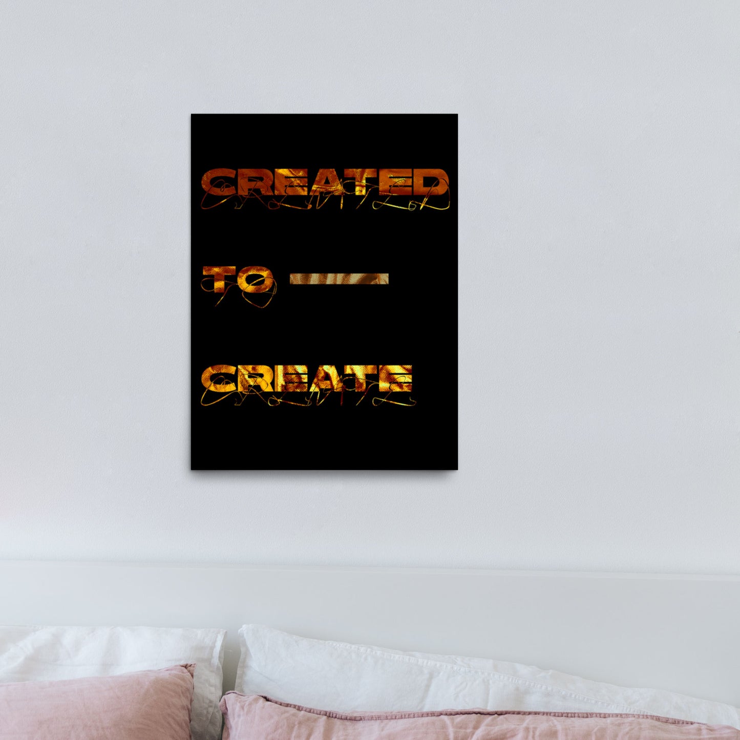 created to create poster: crofty prints