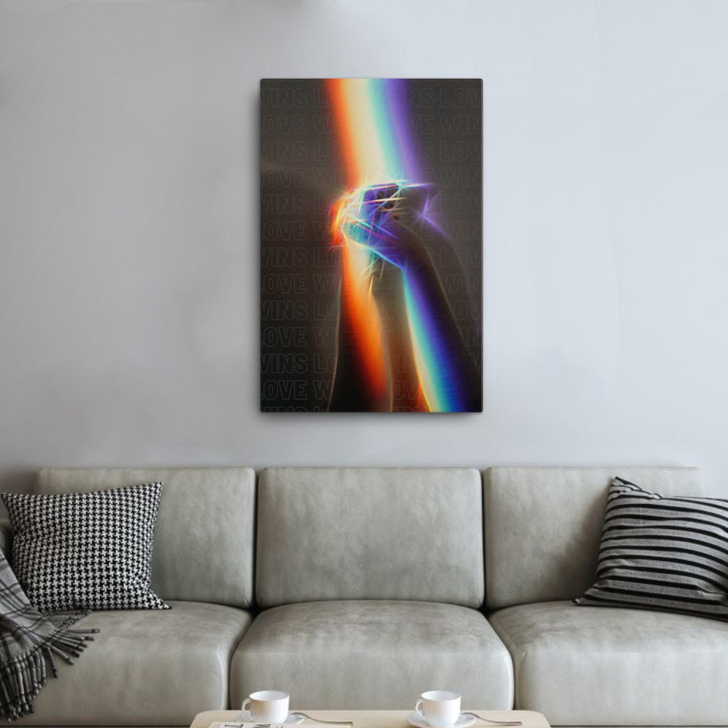 Love Wins Canvas Print