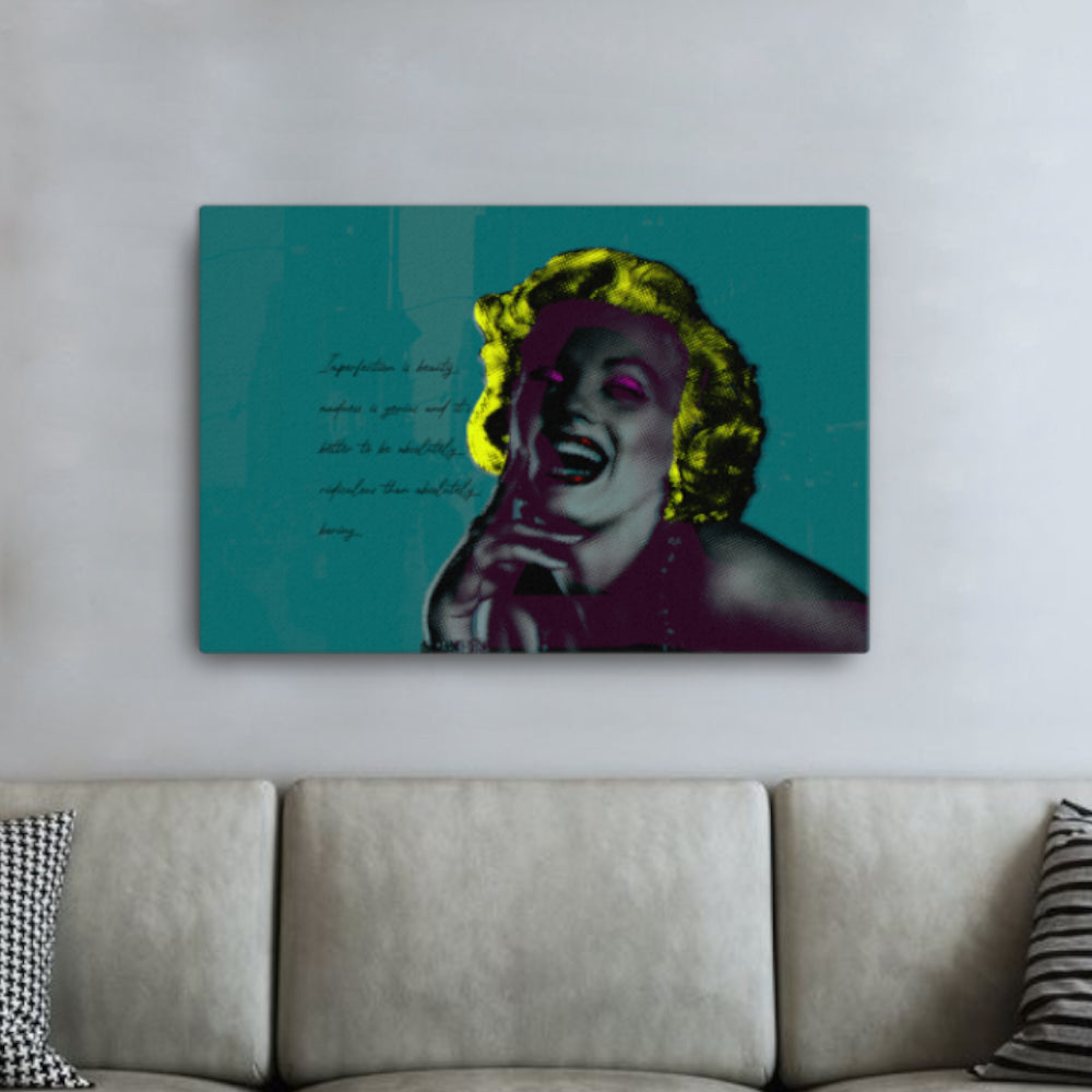 Marilyn Pop Art Canvas Print