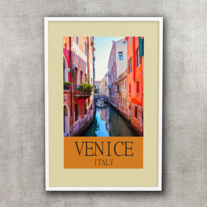 Vacation in Venice, Italy Framed Print