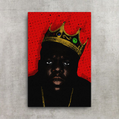 Biggie Smalls Pop Art Canvas Print