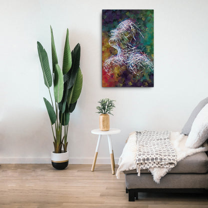 Body Fluidity Canvas Print