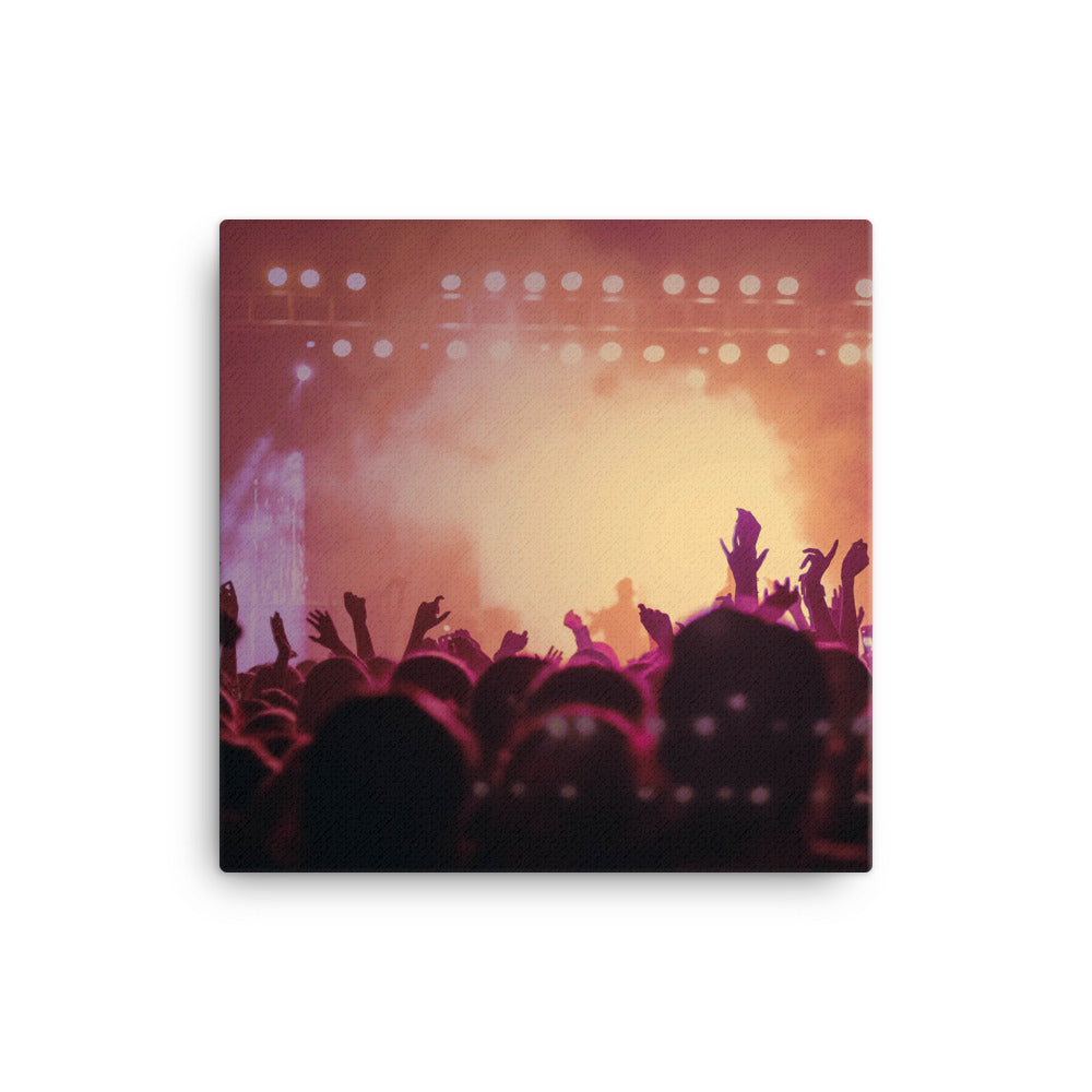 Music Gig Canvas Print