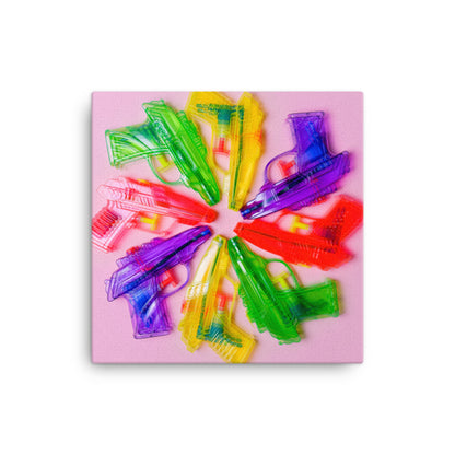 Water Pistol Canvas Print