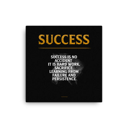 Journey to Success Canvas Print