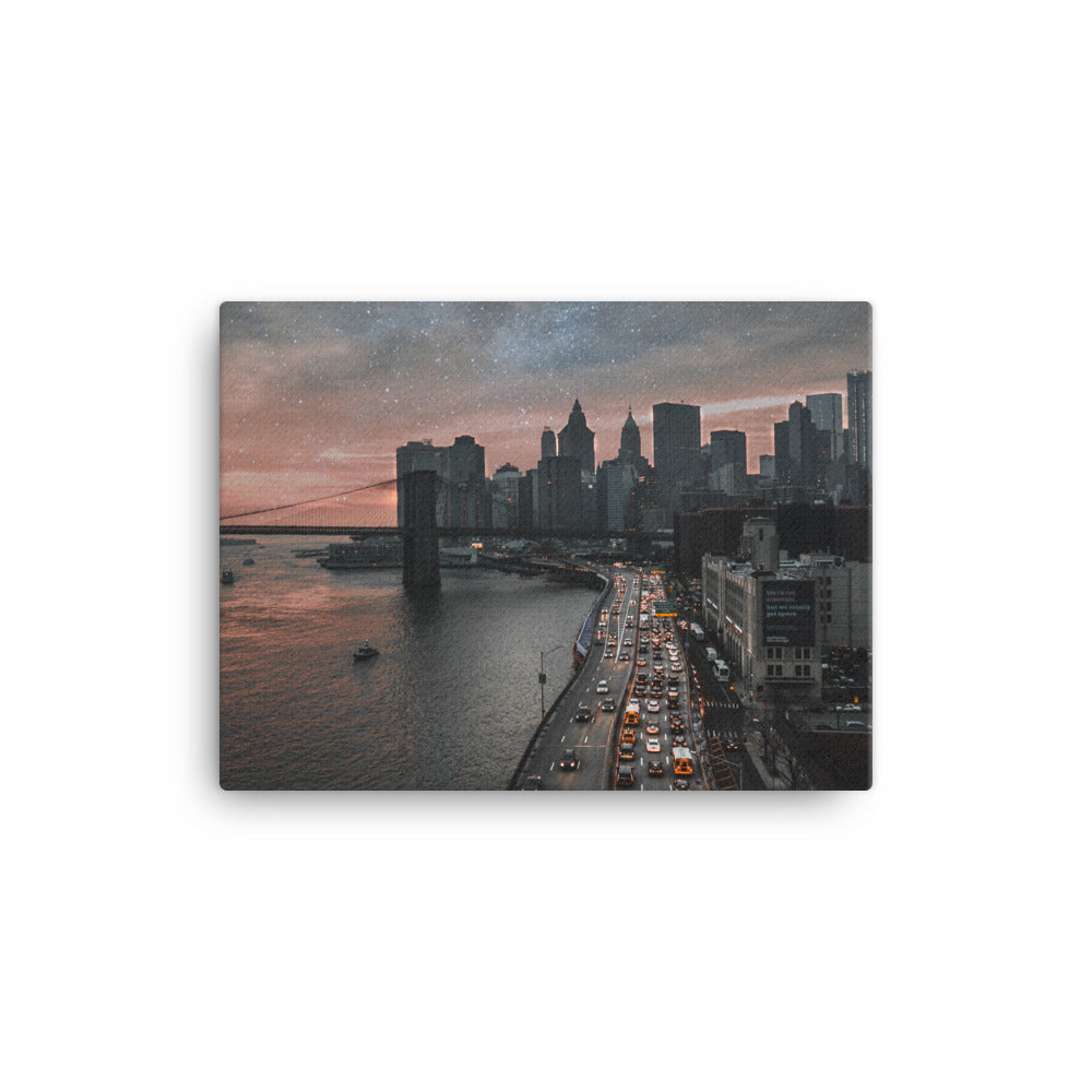 New York Bridge Canvas Print