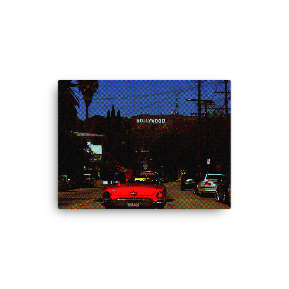 Hollywood Hills Canvas Print