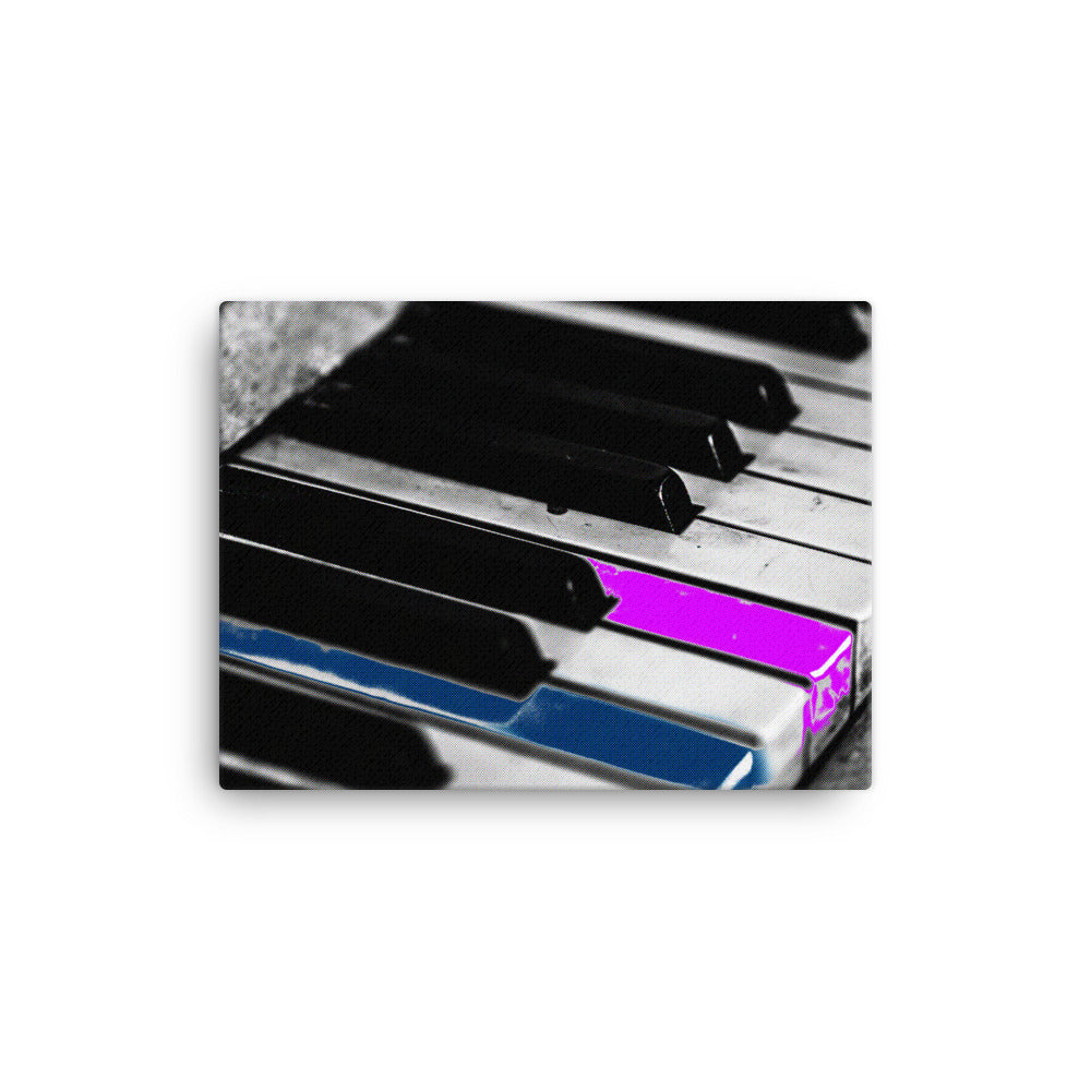 Piano Keys Canvas Print