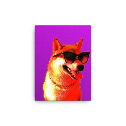Shiba Inu Canvas Print