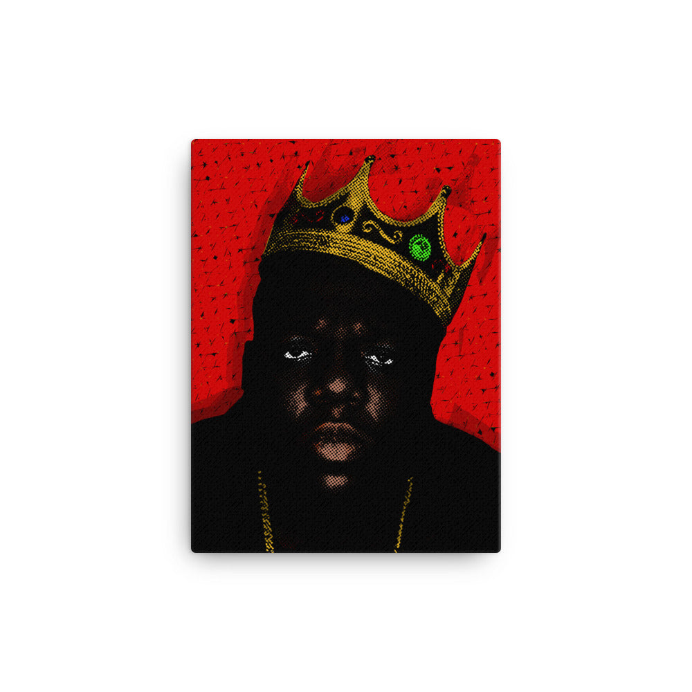 Biggie Smalls Pop Art Canvas Print