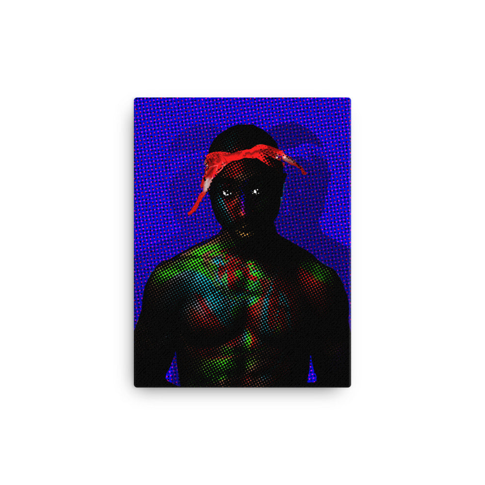 Tupac Shakur Pop Art Canvas Print