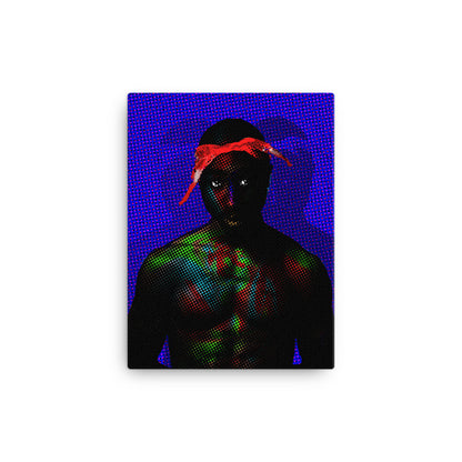 Tupac Shakur Pop Art Canvas Print