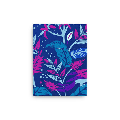 Floral Illumination Canvas Print