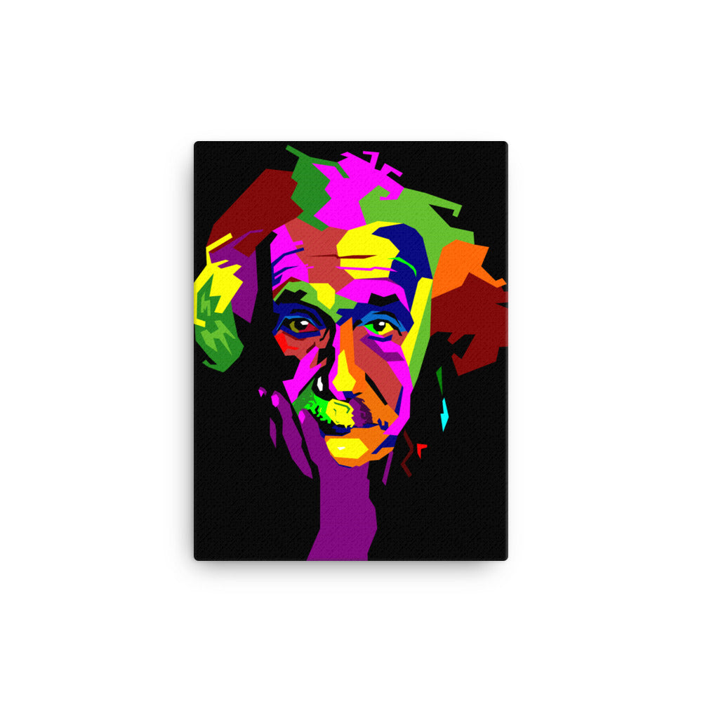 EINSTEIN WPAP Canvas Print