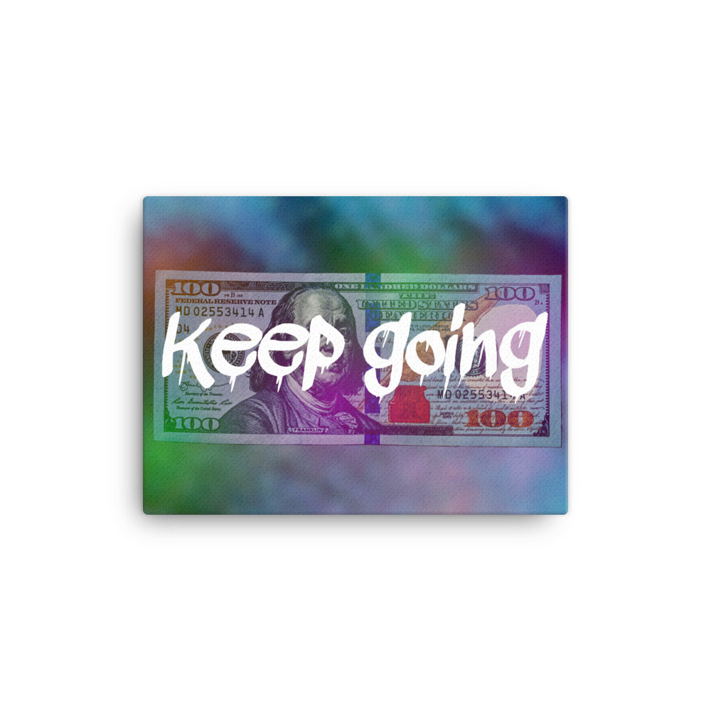 Keep Going Canvas Print