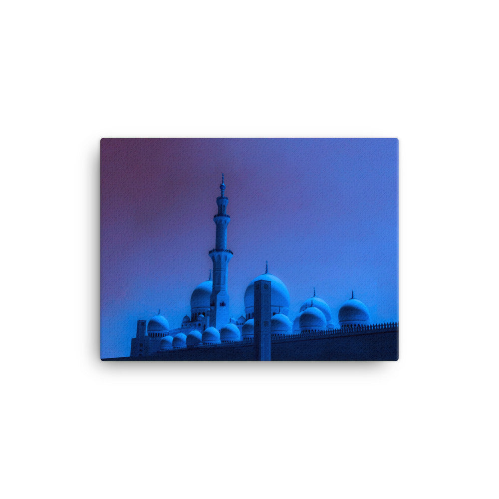 Sheikh Zayed Grand Mosque Canvas Print