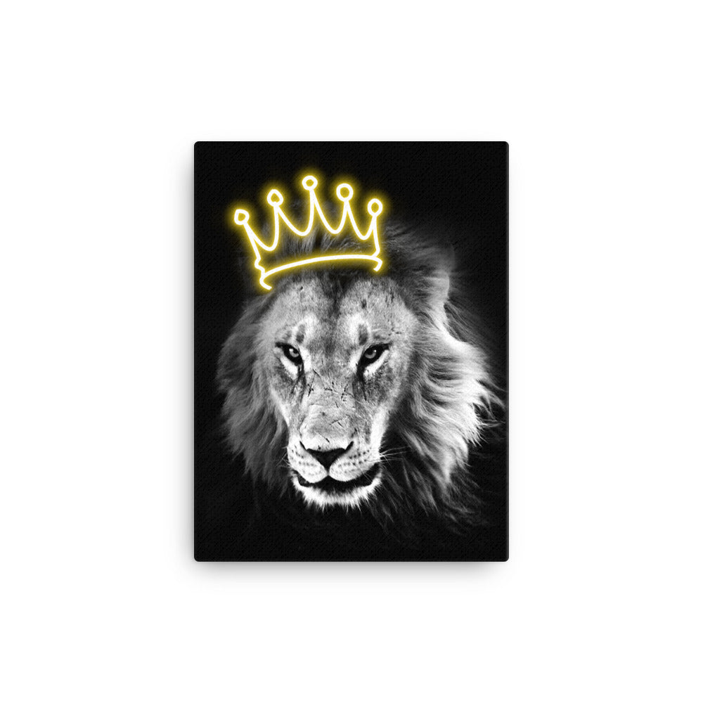 The King Lion Canvas Print