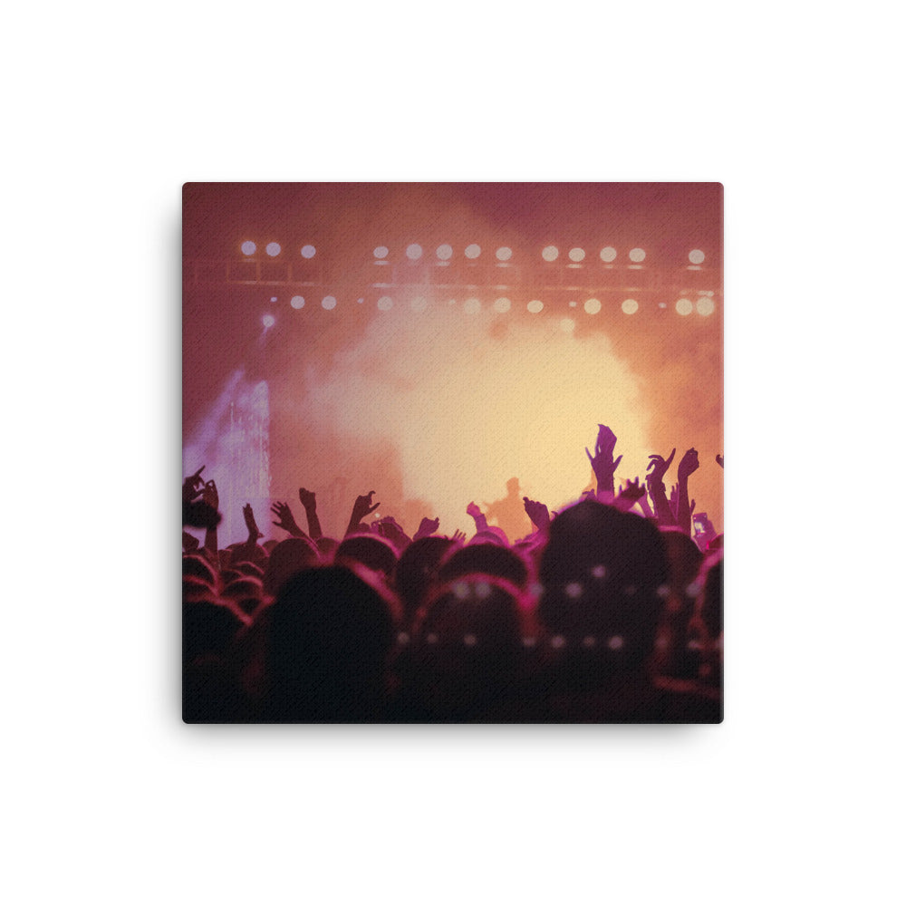 Music Gig Canvas Print