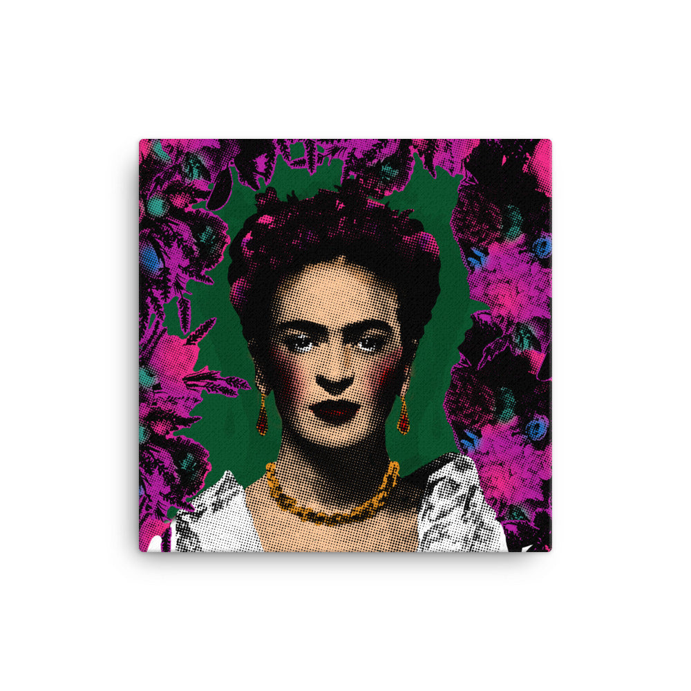 Frida Pop Art Canvas Print