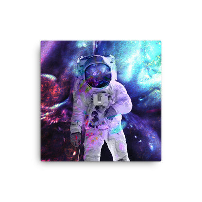 Luminance Space Travel Canvas Print