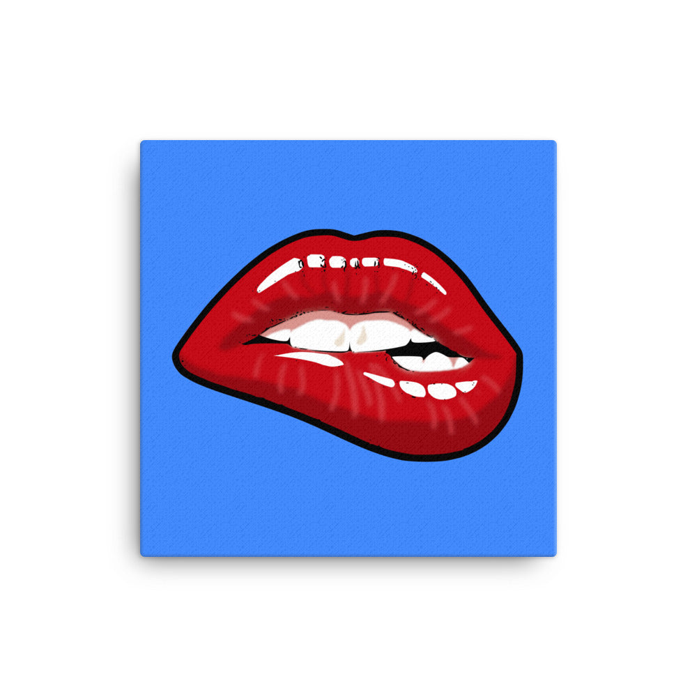 Lip Service Canvas Print