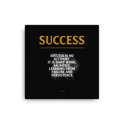 Journey to Success Canvas Print