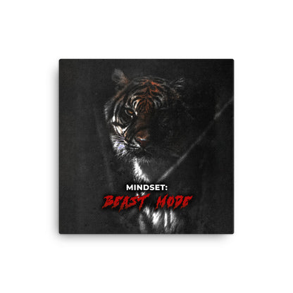 Mindset: Beast Mode Canvas Print